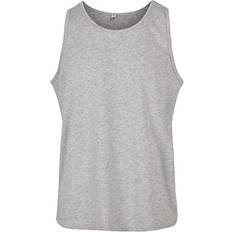 Build Your Brand Basic Tank Top Grey