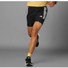 Reflectors Shorts adidas Own the Run 3-Stripes 2-in-1 Shorts Black XS,S,M,L,XL,2XL,3XL,ST,MT,LT,XLT,2XLT,3XLT