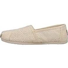 Toms Damen Alpargata Cloudbound Flacher Slipper, Natürliche Geo-Mosaik-Spitze