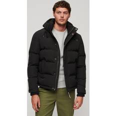 3XL Jackets Superdry Everest Hooded Puffer Jacket, Black