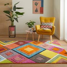 Multicoloured Carpets & Rugs Viva VIV104 Geometric Looms Multicolour