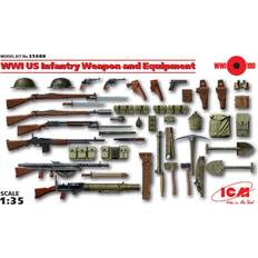 ICM 35688 1:35 WWI US Infantry Weapons & Equipment