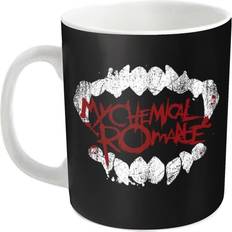 Black Espresso Cups My Chemical Romance Fangs Espresso Cup