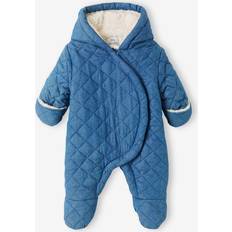 Vertbaudet Baby Winter-Overall aus Chambray blue stone