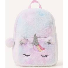 Accessorize Angels Kids' Fluffy Unicorn Backpack, Multi