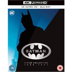 Batman 4-Film Collection 1989 1997 4K Ultra HD Blu-ray