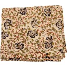 Afroart A World Of Craft Poppy Tablecloth Beige