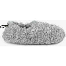 Polyester - Women Slippers Totes Faux Fur Full Back Slippers, Grey
