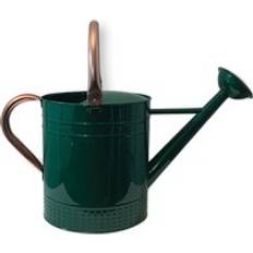 Spear & Jackson Steel Watering Can, 9L, Green/Copper