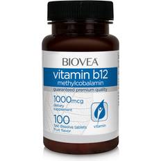 Biovea Vitamin B12 Methylcobalamin 1000mcg 100 Fast Dissolve