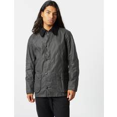 Barbour Grey - Men Outerwear Barbour Ashby Waxed Field Jacket
