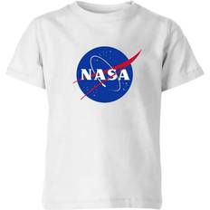 Nasa Insignia Logo Cotton T-Shirt White 12-13 Years