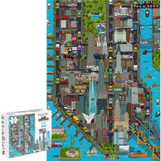 Bopster 8-bit Pixel Jigsaw Puzzle NEW YORK 500 Piece