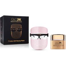 GLO24K 7 Color LED Beauty Mask + Timeless Anti-Aging Cream