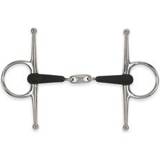 EquiRubber Equikind Peanut Link Horse Full Cheek Snaffle Bit