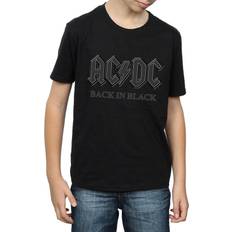 AC/DC Back In Black Cotton T-Shirt 12-13 Years