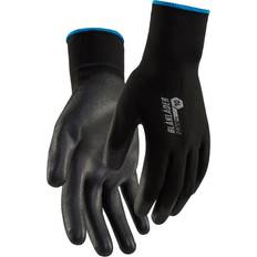 Blåkläder Disposable Gloves Blåkläder Arbetshandske Pu-Doppad Svart