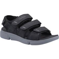 Hush Puppies Men Shoes Hush Puppies 'Raul' Synthetic Sandals Black