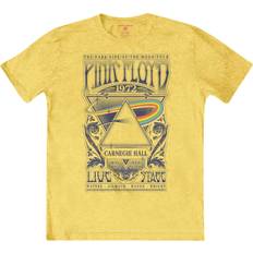 Pink Floyd Carnegie Hall Poster T-Shirt Yellow 5-6 Years