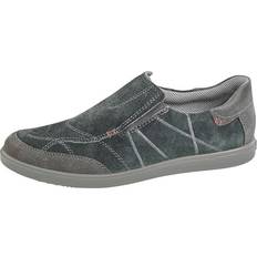 Jomos Slipper aus weichem Leder Grau