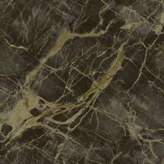 Holden Decor Portoro Marble Charcoal Wallpaper Metallic Paste The Wall