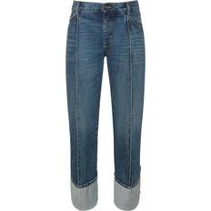 Bottega Veneta Denim Jeans Mid Blue