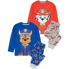 Paw Patrol Childrens/Kids Chase & Marshall Long Pajama Set of 2