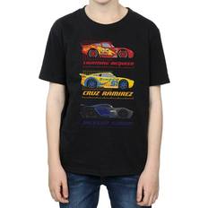 Cars Racer Profile Cotton T-Shirt Black