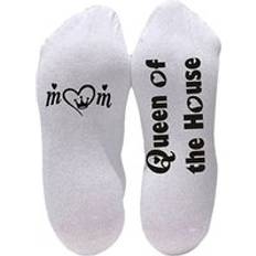 Flo Socks "Queen of The House" White