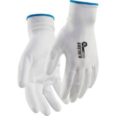 Blåkläder Disposable Gloves Blåkläder Arbetshandske Pu-Doppad Vit