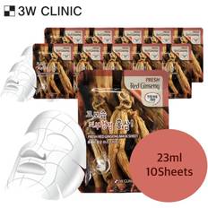 3W Clinic Fresh Red Ginseng Mask Sheet