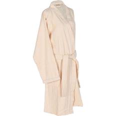 Beige - Men Sleepwear Home ESPRIT Bademantel Creme Baumwolle Herren