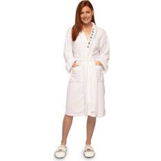 White Robes Friends Central Perk White Ladies Bathrobe