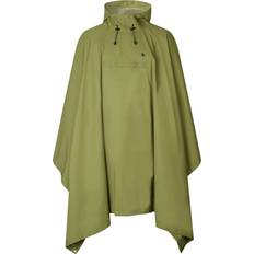 Men - XL Capes & Ponchos Seeland Mens 2023 Taxus Rain Poncho Martini Olive