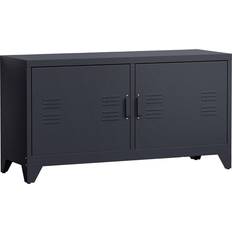 Shelves Wall Cabinets Homcom Industrial Tv Stand Center Wall Cabinet