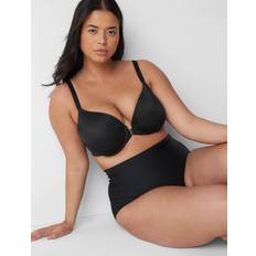 Lane Bryant Totally Smooth Full Coverage Front-Close Black