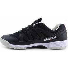 Karakal Mens Prolite Indoor Court Trainers 10 UK Silver/Black/Yellow