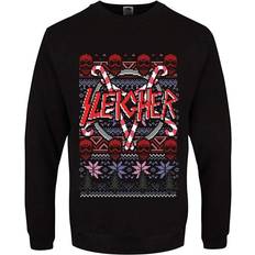 Grindstore Sleigher Christmas Jumper Black