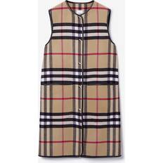 Burberry L Vests Burberry Check Wool Gilet