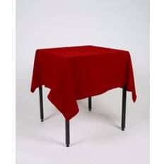 Red Tablecloths Square 147Cm X 147Cm 58" X Tablecloth Red