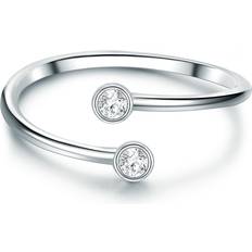 Trilani Ring Silberfarben Zirkon für Damen