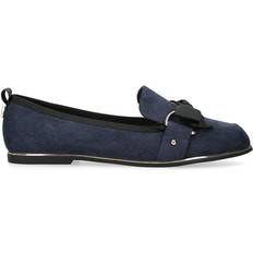 Blue Ballerinas 'Mable3' Suedette Flats Navy