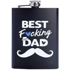 LatestBuy Best F*cking Metal Flask Dad