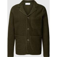 Green - Men Blazers Selected Wool Blazer