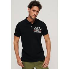 Superdry Men Polo Shirts Superdry Polo Shirt, Black
