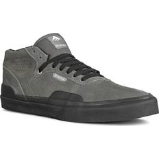 Emerica Pillar Mid-Top Skate Shoes Grey/Black