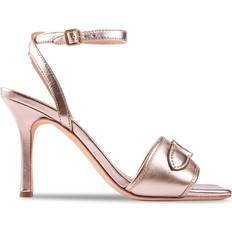 Coach Heeled Sandals Coach Womens Kyra Sandals Metallic