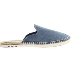 SeaVees Ocean Park Mule Blue Womens Espadrilles