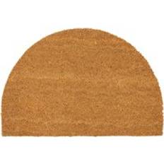 Nicola Spring Coir Half Moon Door Brown cm