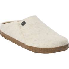 Laced - Women Slippers Birkenstock Zermatt Standard FE Ecru Kvinde Hjemmesko hos Magasin Weiß